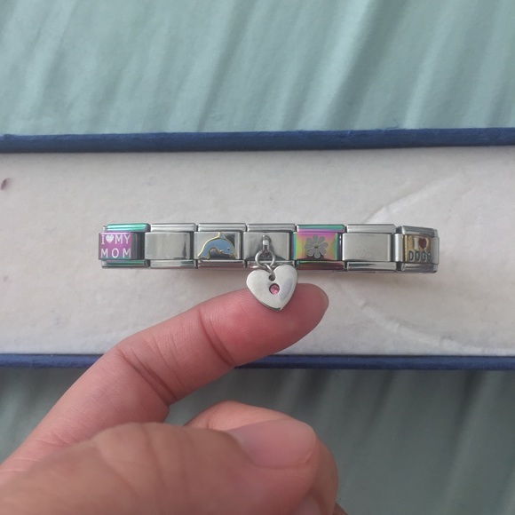 Pagoda Link Charm Bracelet - Picture 2 of 10